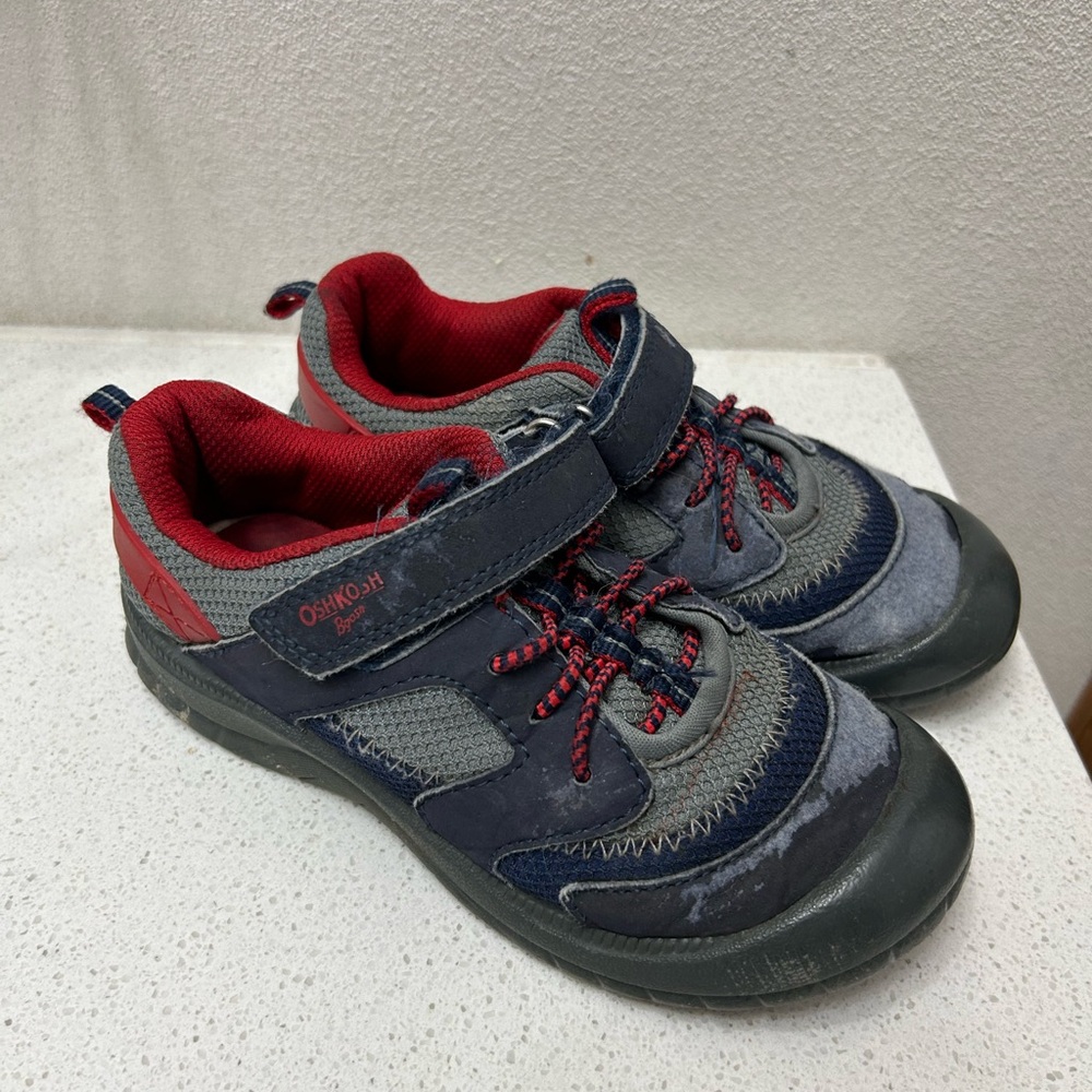 Oshkosh B’gosh Kids Sneakers - Navy and Red Boys size 12